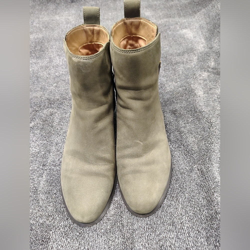 Vionic Olive Ankle Boots